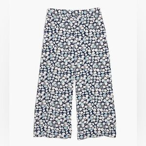 Madewell Huston Pull-On Crop Pants in French Floral, Small